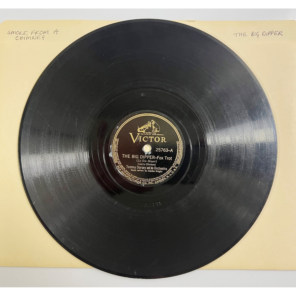 Tommy Dorsey Orchestra:  The Big Dipper‎ - Fox Trot - Victor #25763